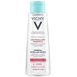 NƯỚC TẨY TRANG VICHY GIÀU KHOÁNG CHẤT CHO DA NHẠY CẢM PURETE THERMALE MINERAL MICELLAR WATER 200ML