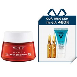 BỘ SẢN PHẨM DƯỠNG DA VICHY BAN ĐÊM GIÚP LÀM SÁNG & GIẢM THÂM NÁM