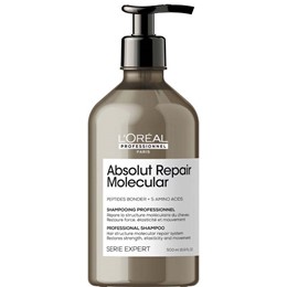 Dầu gội L'oreal phục hồi tóc chắc khoẻ Absolute Repair Molecular 500ml