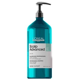 DẦU GỘI L'OREAL SCALP ADVANCED DÀNH CHO DA ĐẦU BỊ DẦU 1500ML