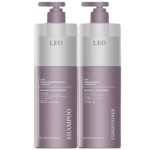 DẦU GỘI XẢ LEO NATURAL PLANT EXTRACT PHỤC HỒI TÓC HƯ TỔN 750ML