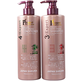 DẦU GỘI XẢ PROSEE SAKURA CHO TÓC DẦU, BẾT DÍNH VÀ CHỐNG RỤNG 700ML