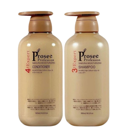 DẦU GỘI XẢ PROSEE SAKURA DƯỠNG ẨM CHO TÓC KHÔ XƠ 500ML