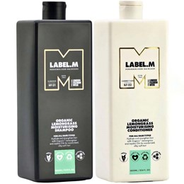 DẦU GỘI XÃ HƯƠNG SẢ CHANH LABEL.M ORGANIC MOISTURISING LEMONGRASS 1000ML