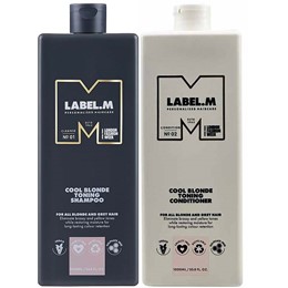 DẦU GỘI XÃ GIỮ MÀU TÓC NHUỘM LABEL.M TONING BLONDE 1000ML