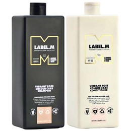 Dầu gội xã dưỡng màu tóc nhuộm làm bóng tóc và chống tia cựa tím Label.m Colour Stay Shampoo 1000ml