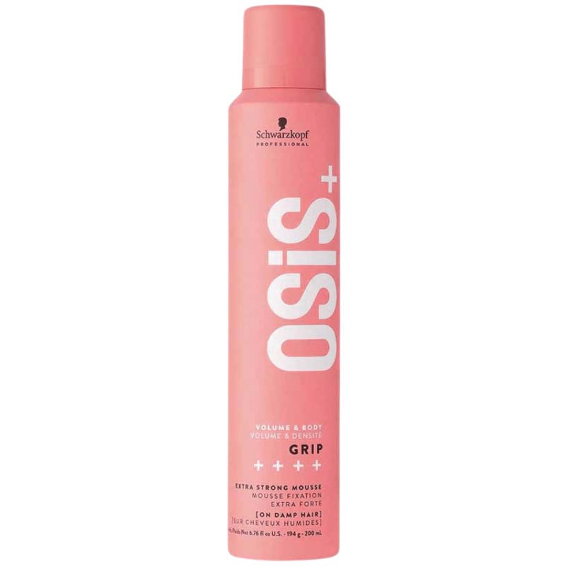 MOUSSE TẠO PHỒNG TÓC SIÊU CỨNG OSiS+ GRIP 200ML MOUSSE TẠO PHỒNG TÓC SIÊU CỨNG OSiS+ GRIP 200ML