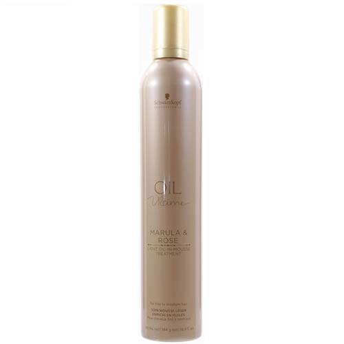 MOUSSE DƯỠNG ẨM CHO TÓC HƯ TỔN SCHWARZKOPF OIL ULTIME MARULA & ROSE LIGHT OIL 500ML