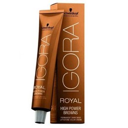 MÀU NHUỘM THỜI TRANG TRÊN NỀN TÓC TỰ NHIÊN IGORA ROYAL HIGH POWER BROWNS 60ML