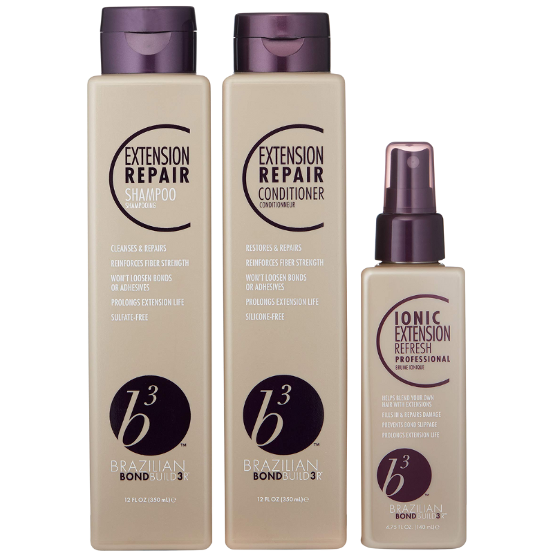 Bộ sản phẩm B3 Brazilian Bond Builder chăm sóc tóc uốn 350ml