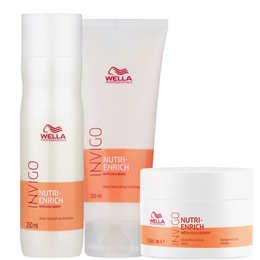 BỘ DẦU GỘI XẢ HẤP WELLA ENRICH CHO TÓC KHÔ XƠ HƯ TỔN (BỘ NHỎ)