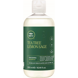DẦU GỘI HỖ TRỢ CÂN BẰNG DẦU TEA TREE LEMON SAGE THICKENING 300ML