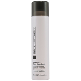 XỊT TẠO KIỂU PAUL MITCHELL GIỮ NẾP TÓC CỨNG SUPER CLEAN EXTRA 315ML