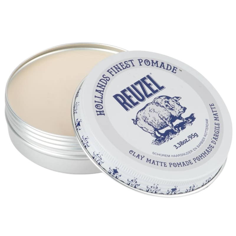 SÁP REUZEL CLAY MATTE POMADE GIỮ NẾP TÓC TRUNG BÌNH KHÔNG BÓNG 95G
