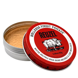 SÁP TẠO KIỂU REUZEL RED POMADE WATER SOLUBLE TRUNG BÌNH CÓ ĐỘ BÓNG CAO 95G