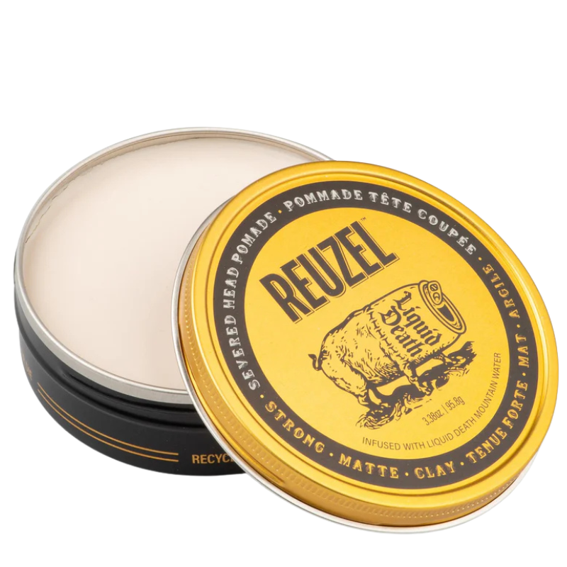 Sáp tạo kiểu tóc Reuzel giữ nếp tóc cứng Severed Head Pomade 95g Sáp tạo kiểu tóc Reuzel giữ nếp tóc cứng Severed Head Pomade 95g