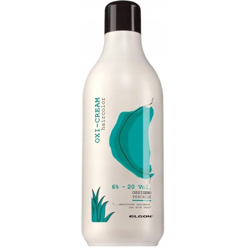 OXYDANTE ELGON 20VOL - 30VOL - 40VOL - KEM OXY TRỢ NHUỘM CỦA Ý 1000ML