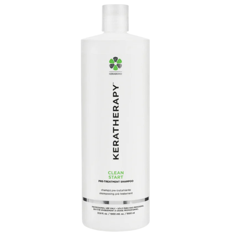 DẦU GỘI KERATHERAPY MỞ BIỂU BÌ VÀ LÀM SẠCH TÓC CLEAN START PRE 1000ML