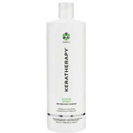 DẦU GỘI KERATHERAPY MỞ BIỂU BÌ VÀ LÀM SẠCH TÓC CLEAN START PRE 1000ML