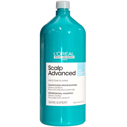 DẦU GỘI L'OREAL SCALP ADVANCED DÀNH CHO DA ĐẦU GÀU 1500ML