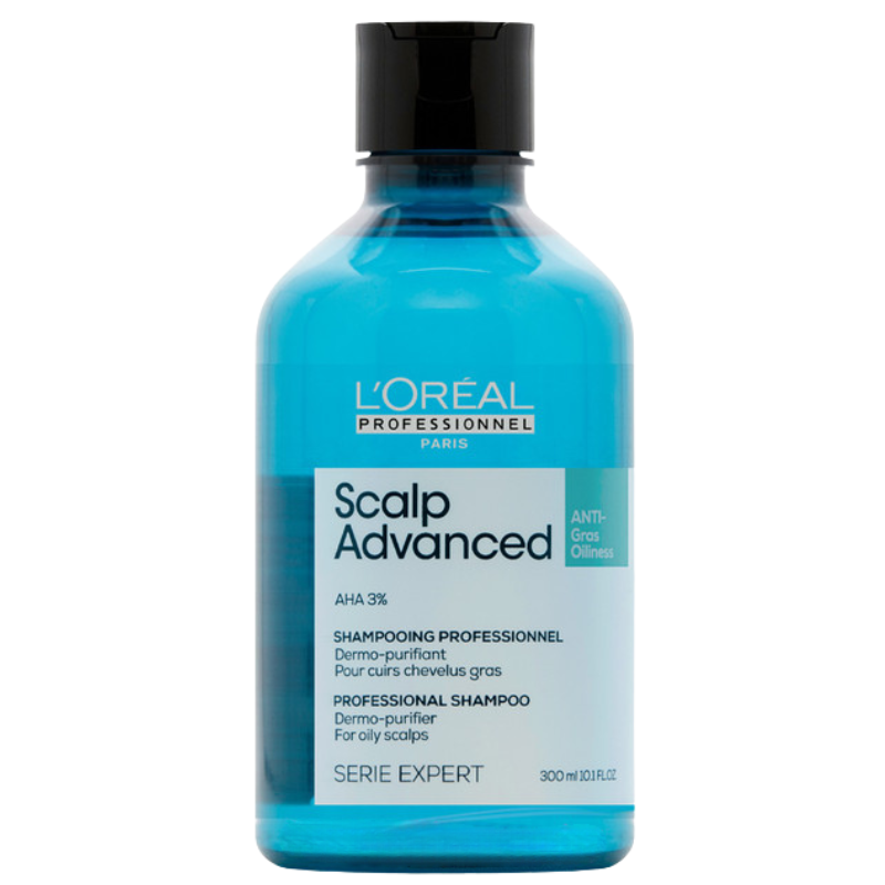 DẦU GỘI CHĂM SÓC DA ĐẦU BỊ DẦU L'OREAL SCALP ADVANCED 300ML DẦU GỘI CHĂM SÓC DA ĐẦU BỊ DẦU L'OREAL SCALP ADVANCED 300ML