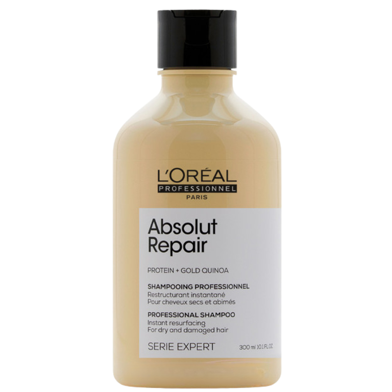 DẦU GỘI L'OREAL ABSOLUT REPAIR GOLD PHỤC HỒI TÓC TOÀN DIỆN 300ML DẦU GỘI L'OREAL ABSOLUT REPAIR GOLD PHỤC HỒI TÓC TOÀN DIỆN 300ML