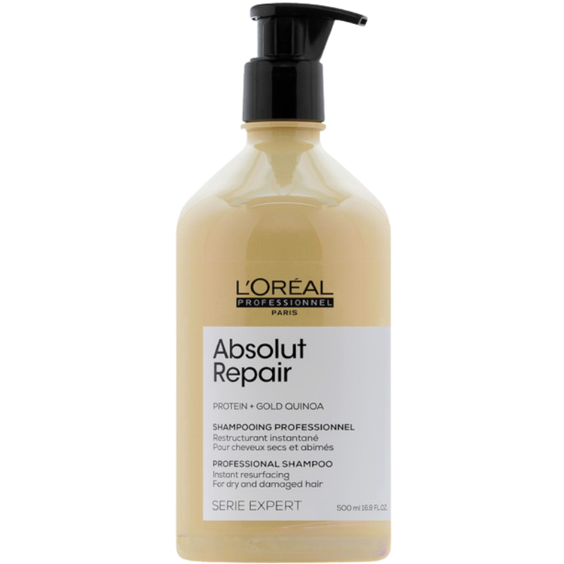 DẦU GỘI L'OREAL ABSOLUT REPAIR GOLD PHỤC HỒI TÓC TOÀN DIỆN 500ML DẦU GỘI L'OREAL ABSOLUT REPAIR GOLD PHỤC HỒI TÓC TOÀN DIỆN 500ML