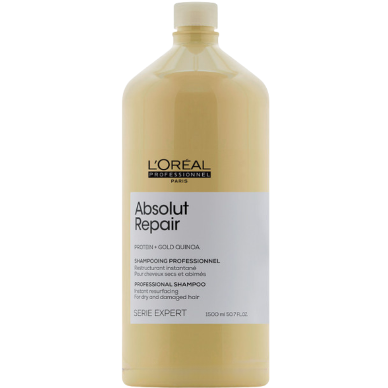 DẦU GỘI L'OREAL ABSOLUT REPAIR GOLD PHỤC HỒI TÓC TOÀN DIỆN 1500ML DẦU GỘI L'OREAL ABSOLUT REPAIR GOLD PHỤC HỒI TÓC TOÀN DIỆN 1500ML