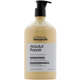 DẦU XẢ L'OREAL ABSOLUT REPAIR GOLD PHỤC HỒI TÓC HƯ TỔN 750ML