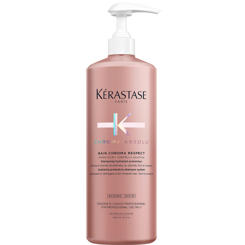 DẦU GỘI KERASTASE DƯỠNG MÀU TÓC NHUỘM BAIN CHROMA ABSOLU 1000ML