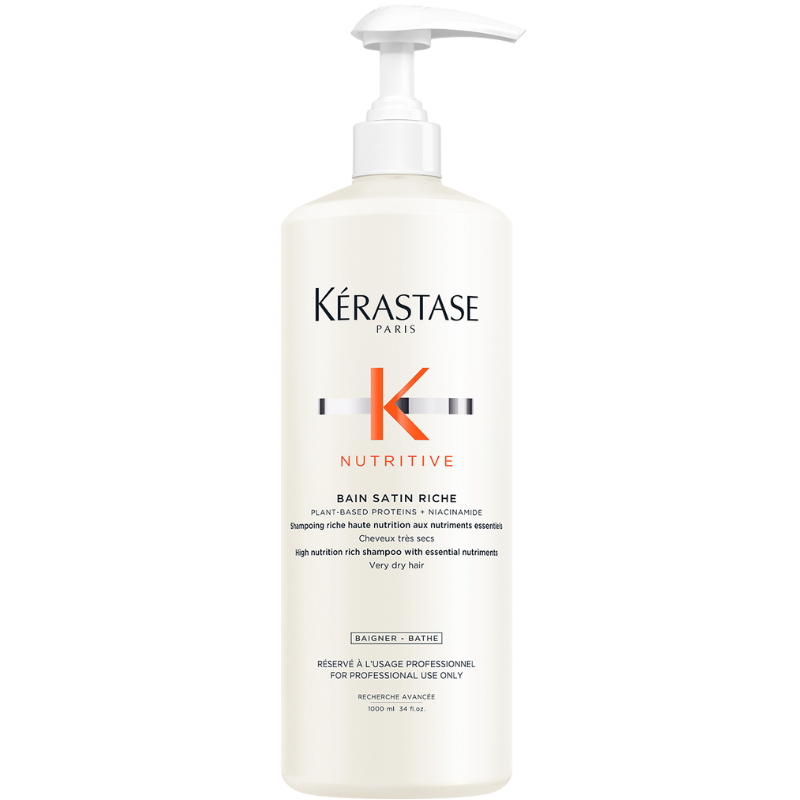 DẦU GỘI KERASTASE BAIN SATIN 2 DÀNH CHO TÓC KHÔ 1000ML