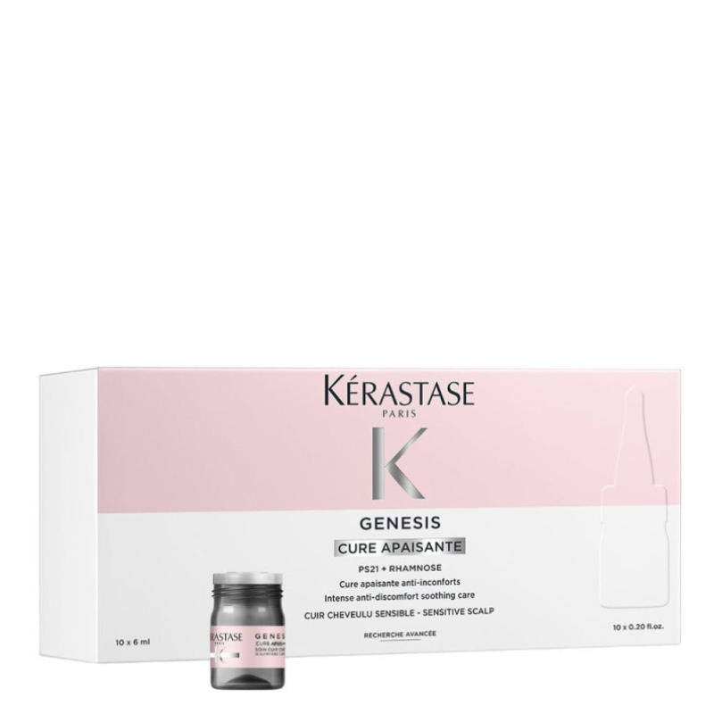TINH CHẤT KERASTASE APAISANTE ANTI INCONFORTS CHO DA ĐẦU NHẠY CẢM 10X6ML