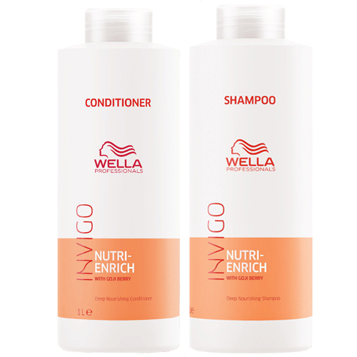 BỘ DẦU GỘI XÃ WELLA ENRICH CHO TÓC KHÔ XƠ HƯ TỔN 1000ML