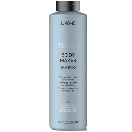 DẦU GỘI TĂNG PHỒNG VÀ LÀM DÀY TÓC LAKME TEKNIA BODY MAKER SHAMPOO 1000ML