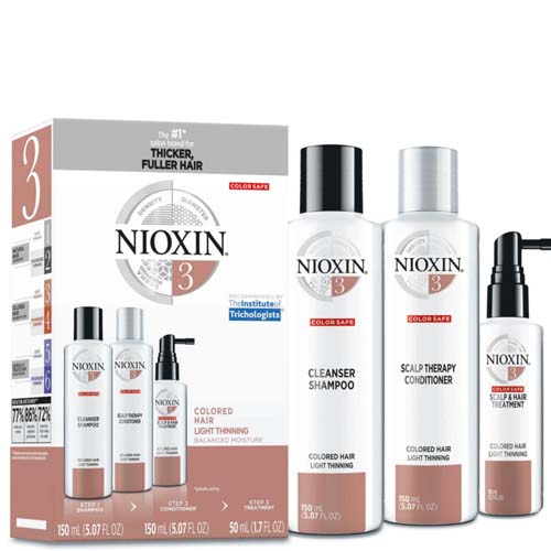 BỘ DẦU GỘI XÃ VÀ TINH DẦU NIOXIN CHỐNG RỤNG TÓC (HỆ THỐNG 3) 300ML