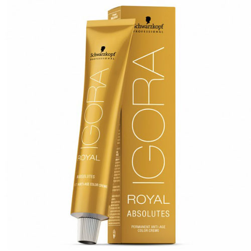 MÀU NHUỘM PHỦ BẠC COLLAGEN CHUYÊN NGHIỆP VỚI CÁC TÔNG MÀU THỜI TRANG IGORA ROYAL ABSOLUTES 60ML