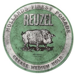 SÁP REUZEL GREEN POMADE GREASE GIỮ NẾP TÓC TRUNG BÌNH CÓ ĐỘ BÓNG VỪA 113G