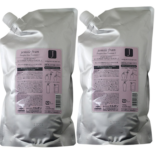 DẦU GỘI XÃ MILBON JEMILE FRAN (J) DÀNH CHO TÓC SỢI TO 1000ML