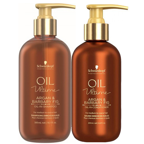 DẦU GỘI XÃ DÀNH CHO SỢI TÓC THƯỜNG ĐẾN DÀY SCHWARZKOPF OIL ULTIME ARGAN & BARBARY FIG OIL 300ML