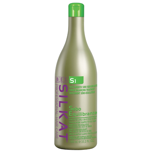 DẦU GỘI BES SILKAT S1 SEBOEQUIBTANTE DÀNH CHO TÓC DẦU 1000ML