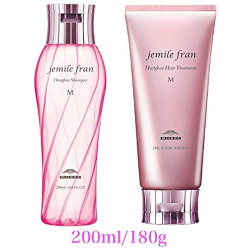 DẦU GỘI XÃ MILBON JEMILE FRAN (M) DÀNH CHO TÓC SỢI TRUNG BÌNH 200ML