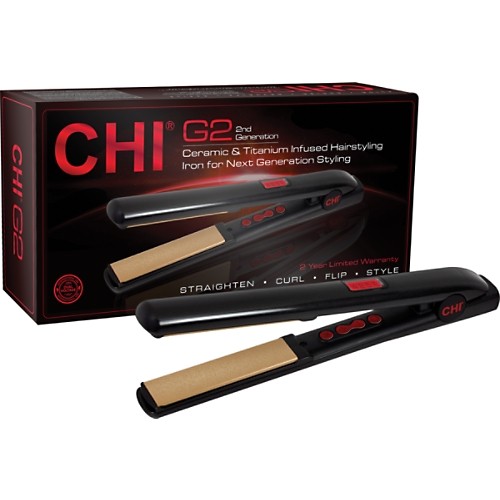 Máy kẹp Chi G2 Titanium & Ceramic Infused Hairstyling Iron