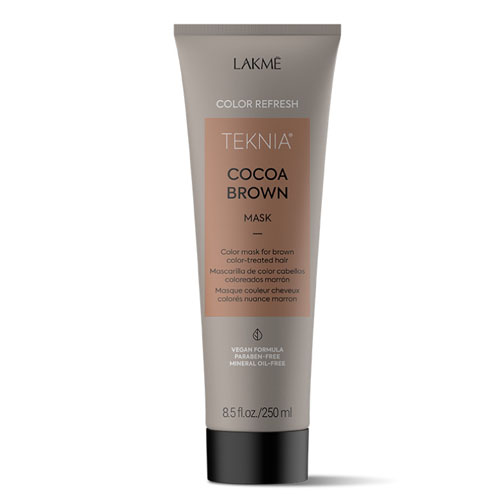 HẤP DẦU DƯỠNG MÀU TÓC NHUỘM (MÀU NÂU) LAKME TEKNIA COCOA BROWN 250ML