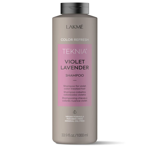 DẦU GỘI DƯỠNG MÀU TÓC NHUỘM (MÀU TÍM) LAKME TEKNIA VIOLET LAVENDER 1000ML
