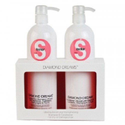 CẶP DẦU GỘI XẢ DƯỠNG BÓNG TÓC DIAMOND DREAM S FACTOR 750ML X 2