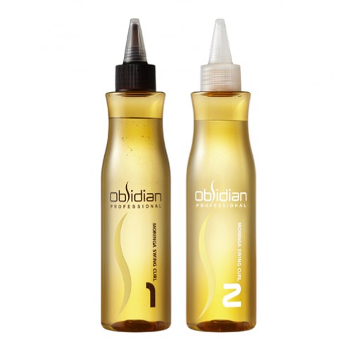 THUỐC UỐN HỒI SINH TÓC NÁT OBISIDIAN - MORINGA SWING CURL 250ML