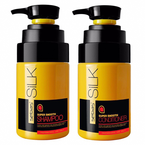 DẦU GỘI XÃ SEBAS SILK SUPER SMOOTH SIÊU MỀM MƯỢT 500ML