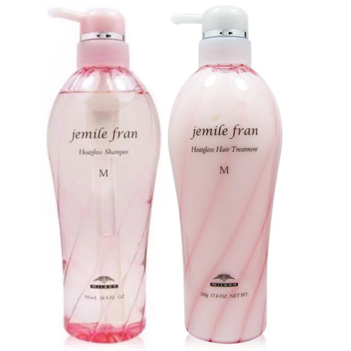 DẦU GỘI XÃ MILBON JEMILE FRAN (M) DÀNH CHO TÓC SỢI TRUNG BÌNH 500ML