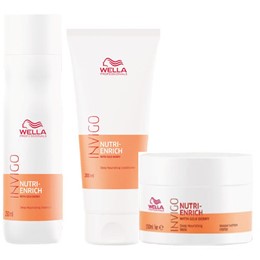 BỘ DẦU GỘI XẢ HẤP WELLA ENRICH CHO TÓC KHÔ XƠ HƯ TỔN (BỘ NHỎ)