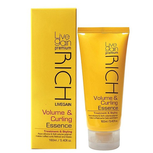 KEM TẠO KIỂU TÓC UỐN XOĂN LIVEGAIN VOLUME & CURLING ESSENCE 160ML